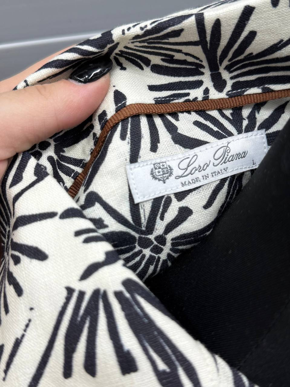 Льняная рубашка Loro Piana