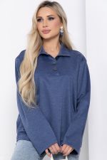 Джемпер "Свобода выбора" (синий) Б8575 LT Collection