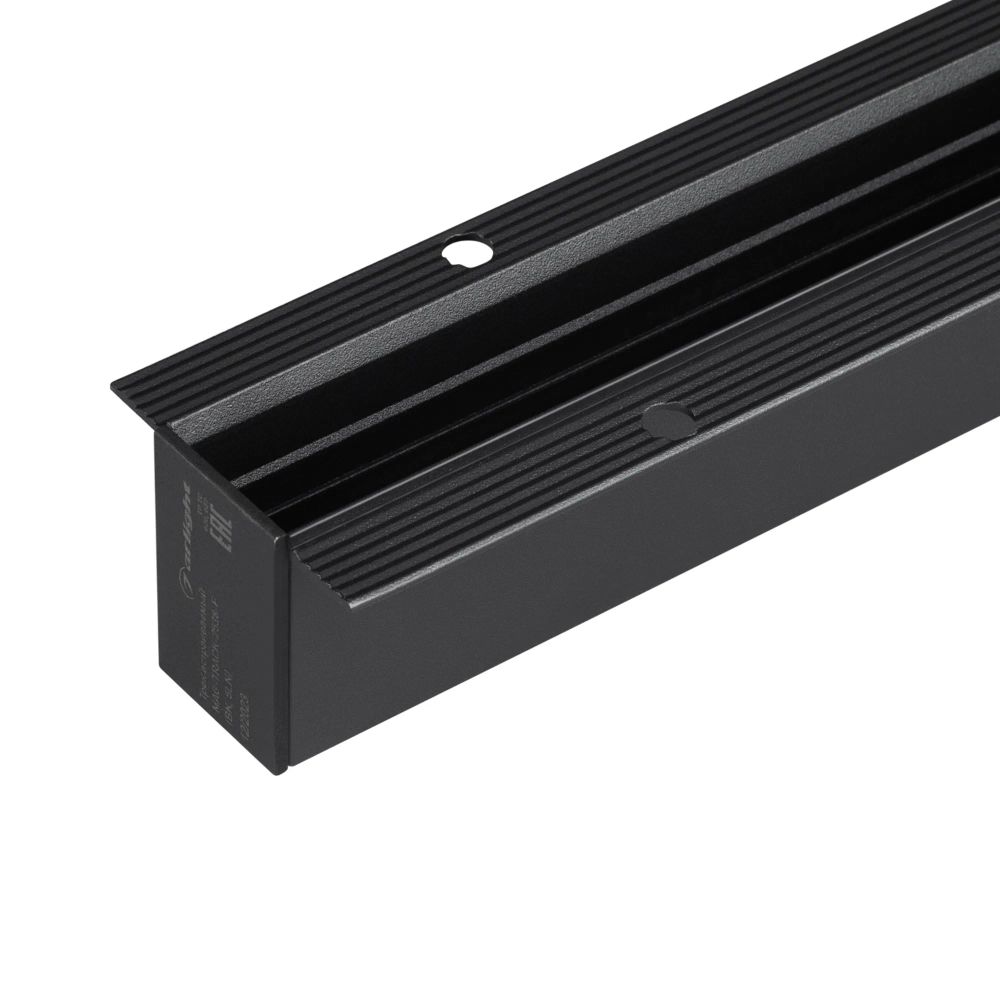 Трек встраиваемый MAG-TRACK-2538-F-2000 (BK, 5LN) (Arlight, IP20 Металл, 5 лет) 046297