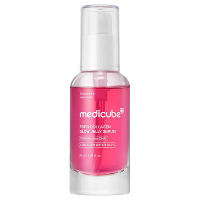 Medicube PDRN Collagen Glow Jelly Serum гелевая сыворотка с коллагеном и ПДРН