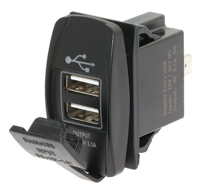 Зарядные гнезда USB в виде клавиши "Marina" (10260610)