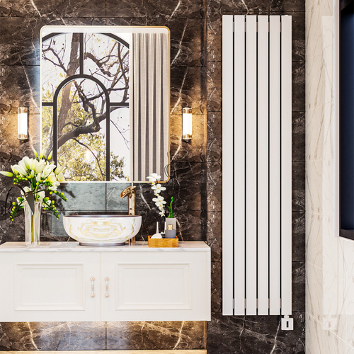 Радиатор WARMMET электрический настенный вертикальный Flat 60VE БЕЛЫЙ RAL9016