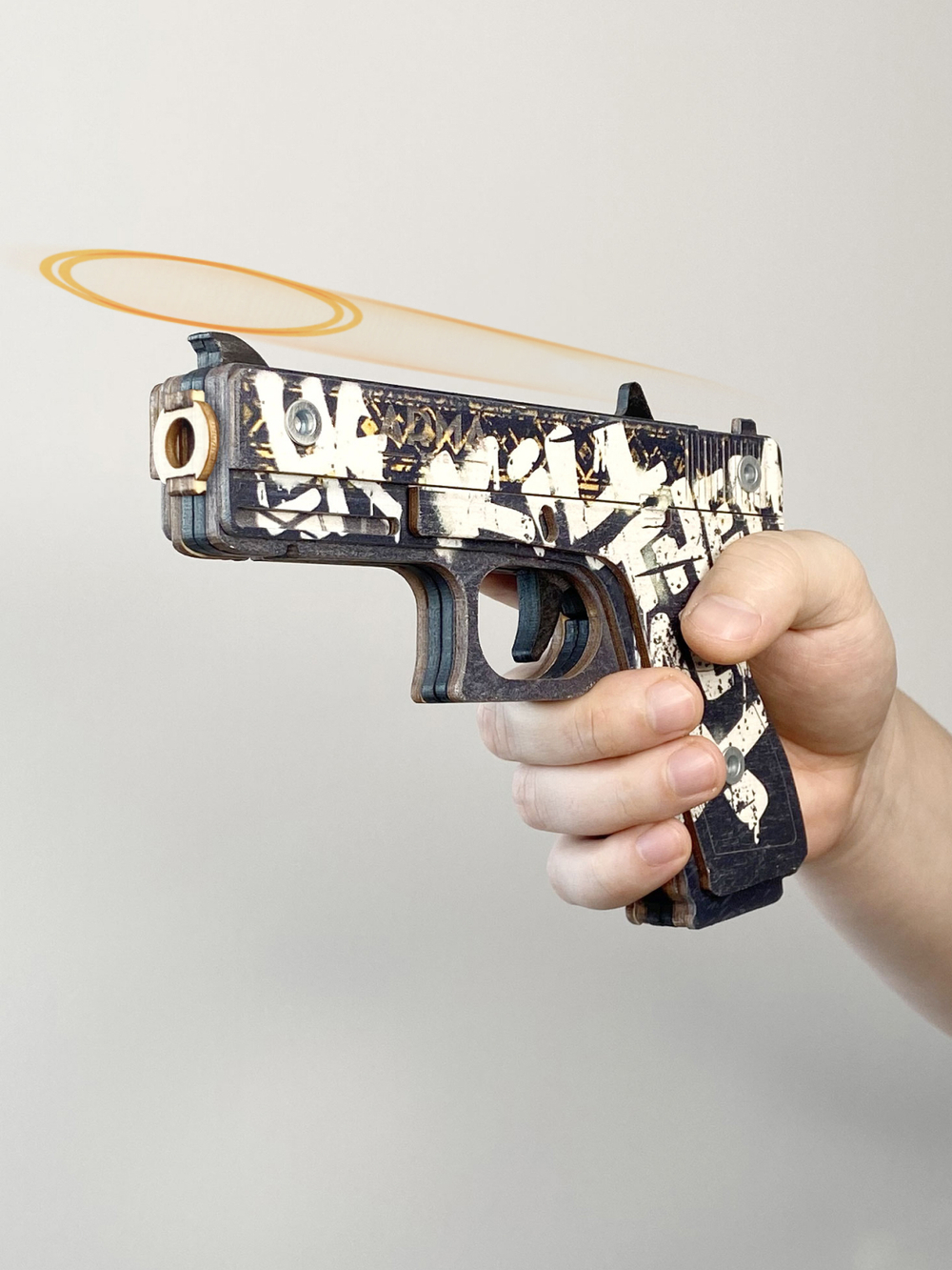 Резинкострел пистолет Глок (Glock) Пустынный Повстанец