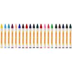 Мелки восковые Мульти-Пульти, 20цв., 80шт., пластиковая туба