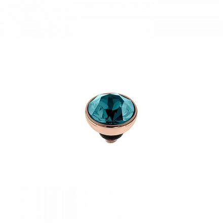 Шарм Qudo Bottone Indicolite 8 мм 680126 BL/RG