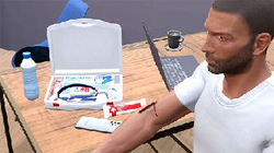 Виртуальный (VR) симулятор «Первая неквалифицированная медицинская помощь»