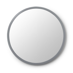 Зеркало Hub Ø61 см серое
