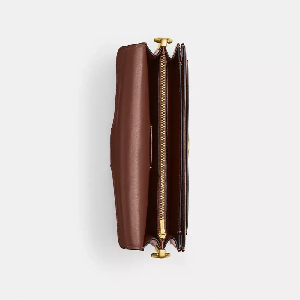 COACH СУМКА ЧЕРЕЗ ПЛЕЧО TABBY 26, КОРИЧНЕВЫЙ