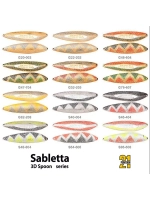 Блесна колебалка SABLETTA, 94мм, 38.0 гр. #G76-607