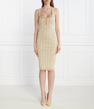 Платье Elisabetta Franchi - бежевый(AM55Z41E2)