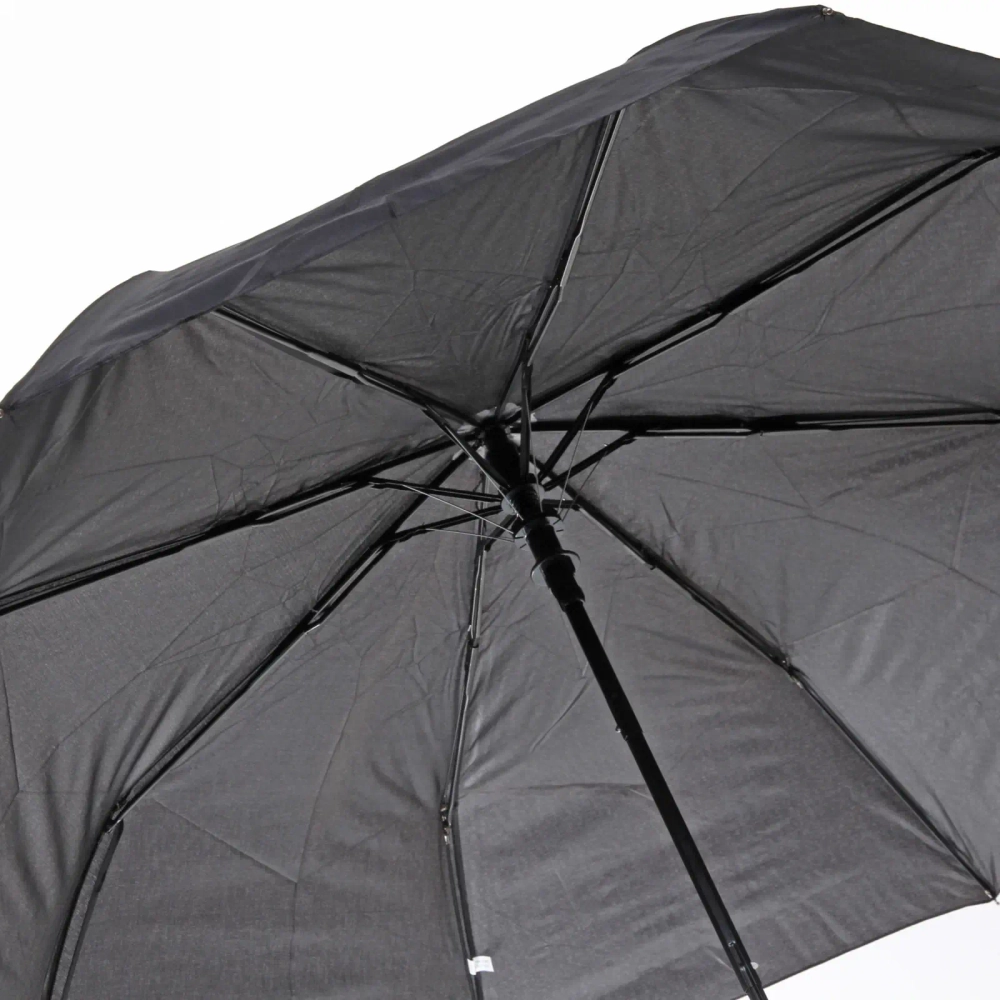 Зонт мужской полуавтомат «Ultramarine - Томас», цвет черный, ручка крючок, d98см