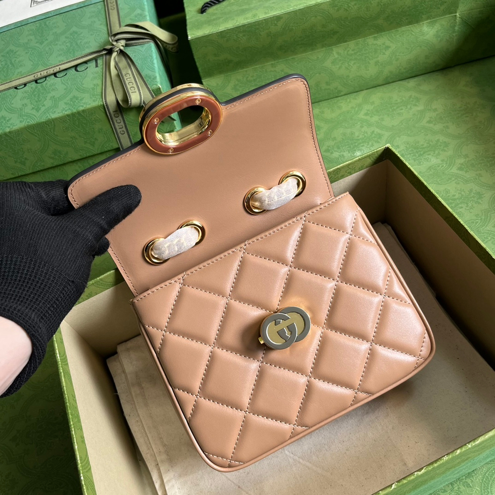 Gucci Gucci Deco Mini Shoulder Bag 18 cm