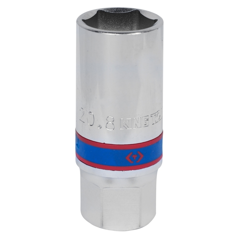 Головка свечная шестигранная 1/2&quot;, 21 мм, магнитный фиксатор KING TONY 466521