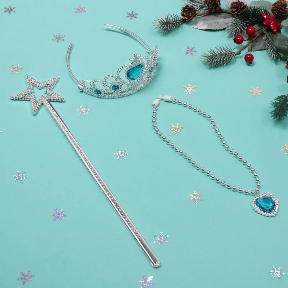 Набор карнавальный «Сказочный вечер» (палочка, ободок, подвеска, браслет), микс цветов