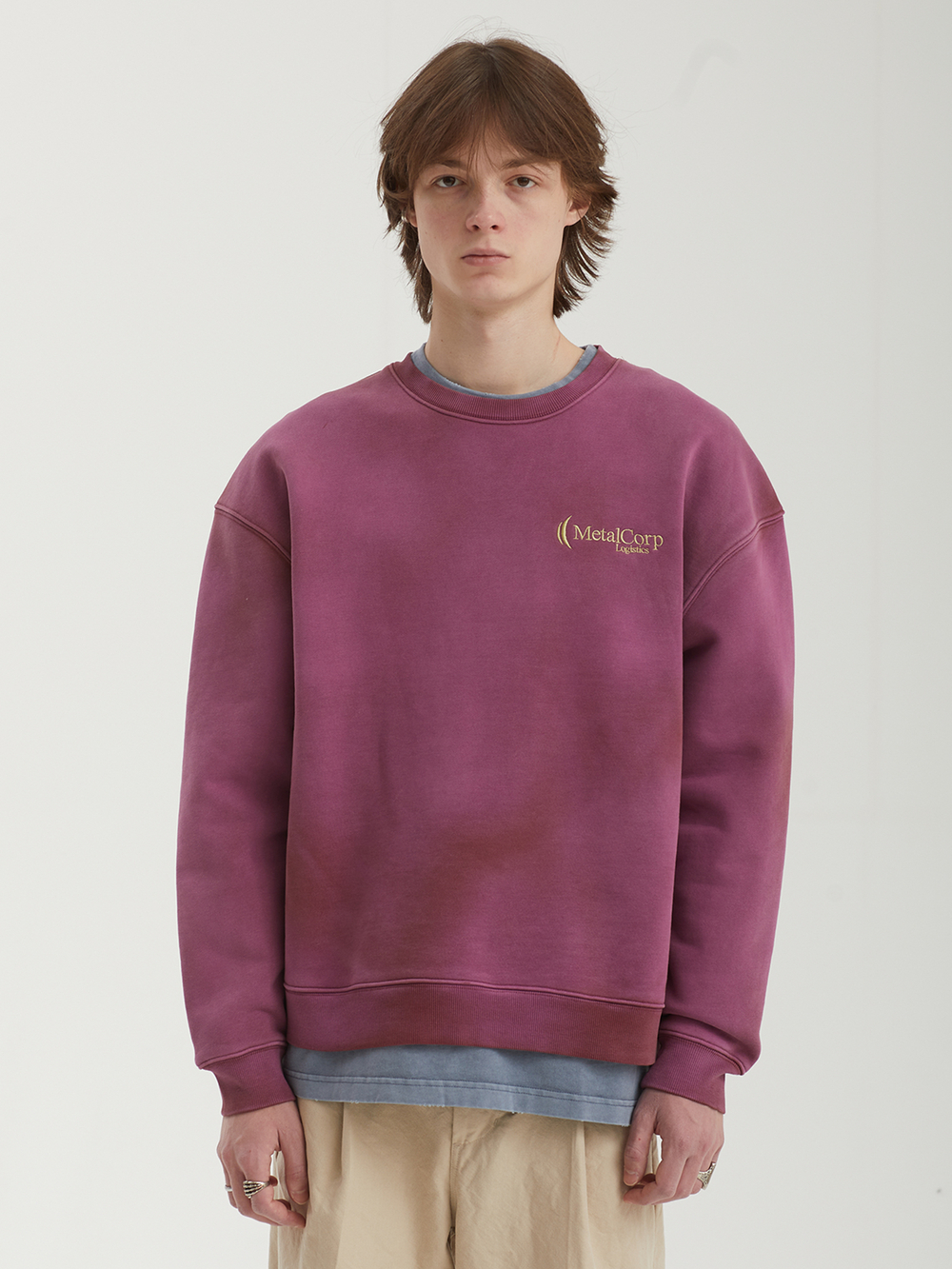 Мужская Толстовка Metalcorp Crewneck