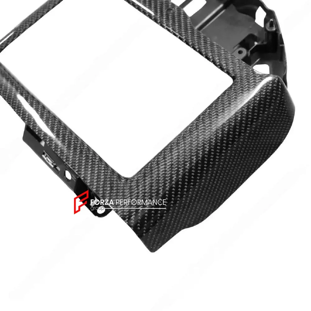 Карбоновая накладка на экран центральной консоли для McLaren 720S 2017-2023 МакЛарен тюнинг