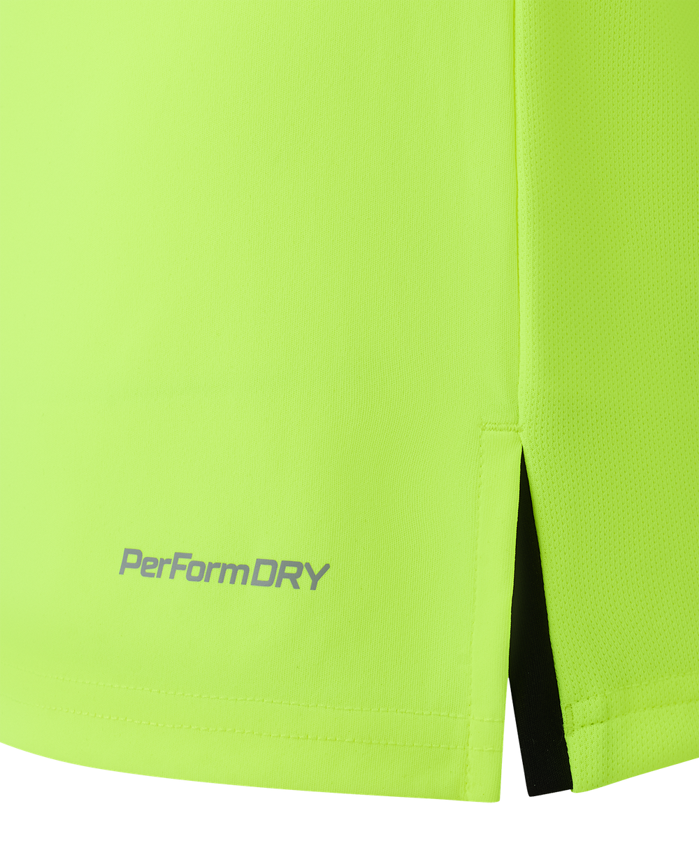 Футболка судейская DIVISION PerFormDRY Referee Tee, желтый неон