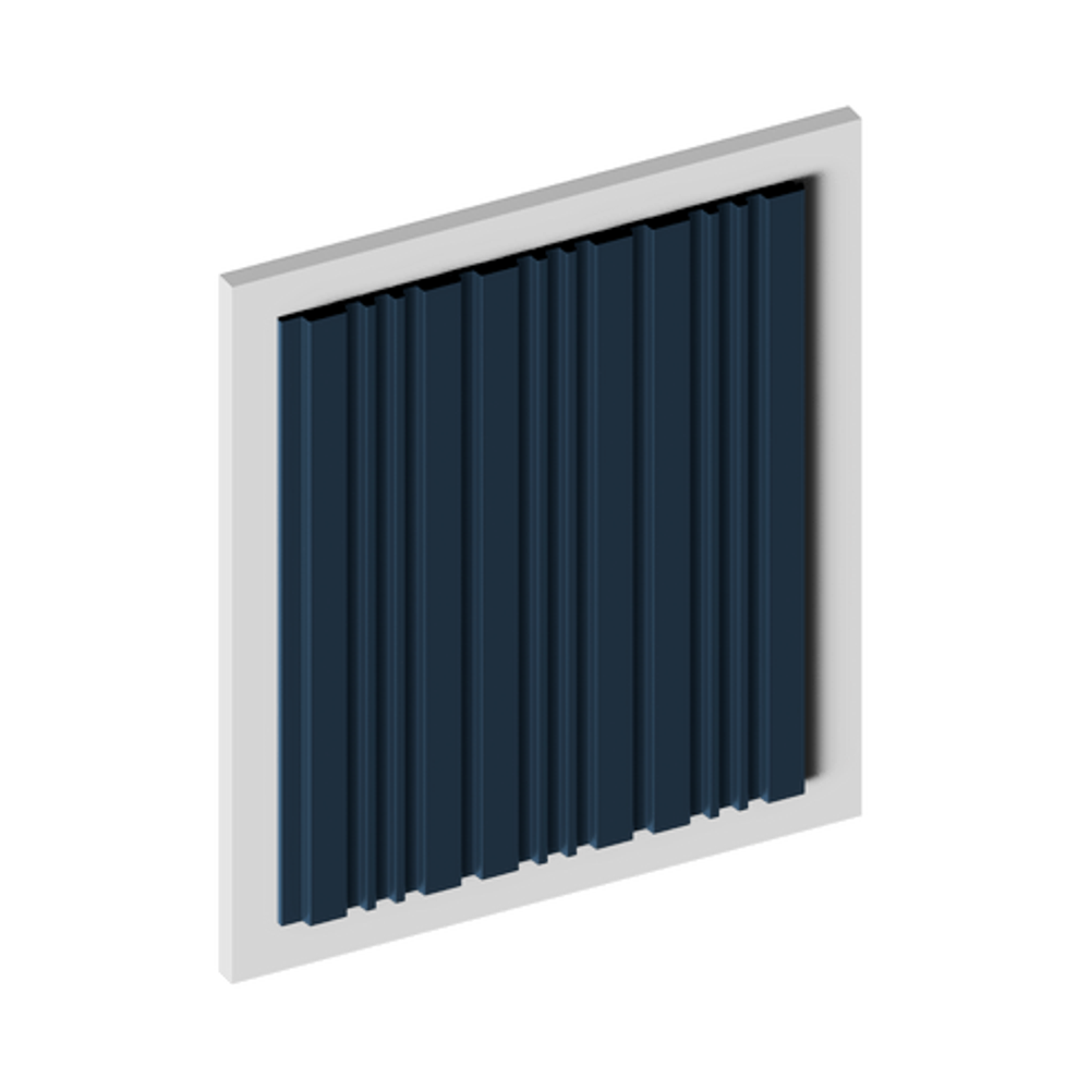 Стеновая панель HiWood декорированная, 270x12 см