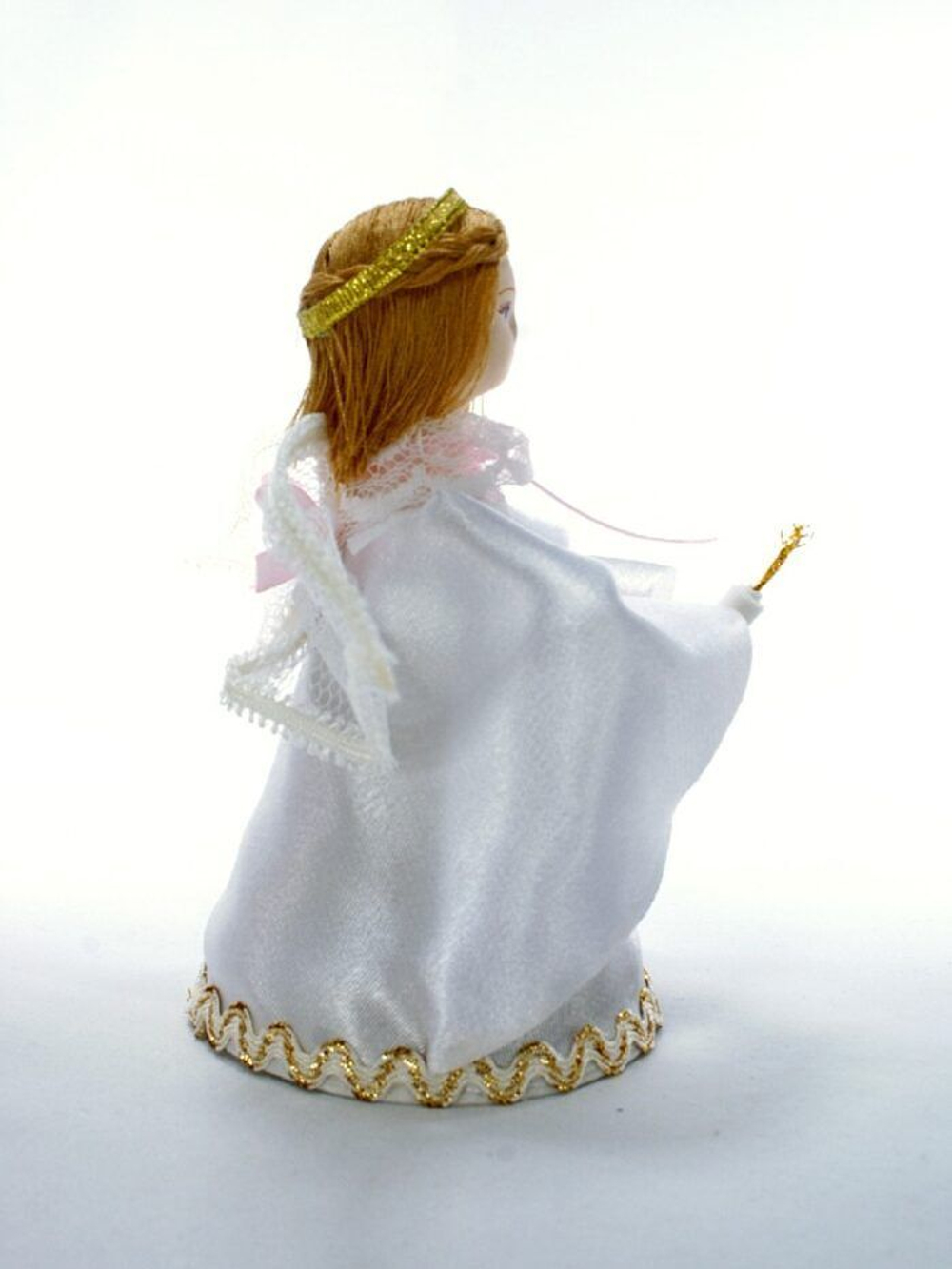 Кукла фарфоровая для декора и интерьера Ангел. Сувенир ручной работы.