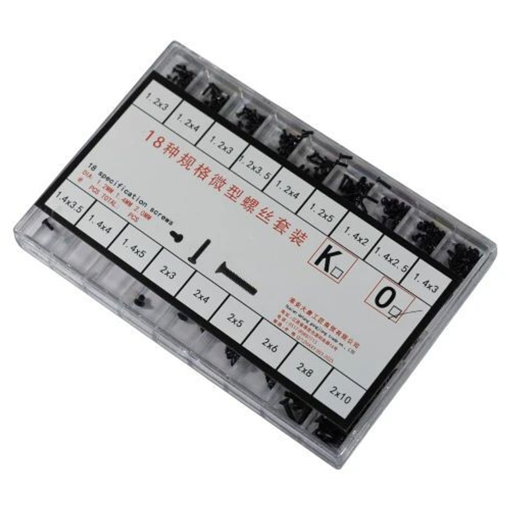 Набор винтов для ноутбуков/планшетов (500 шт)