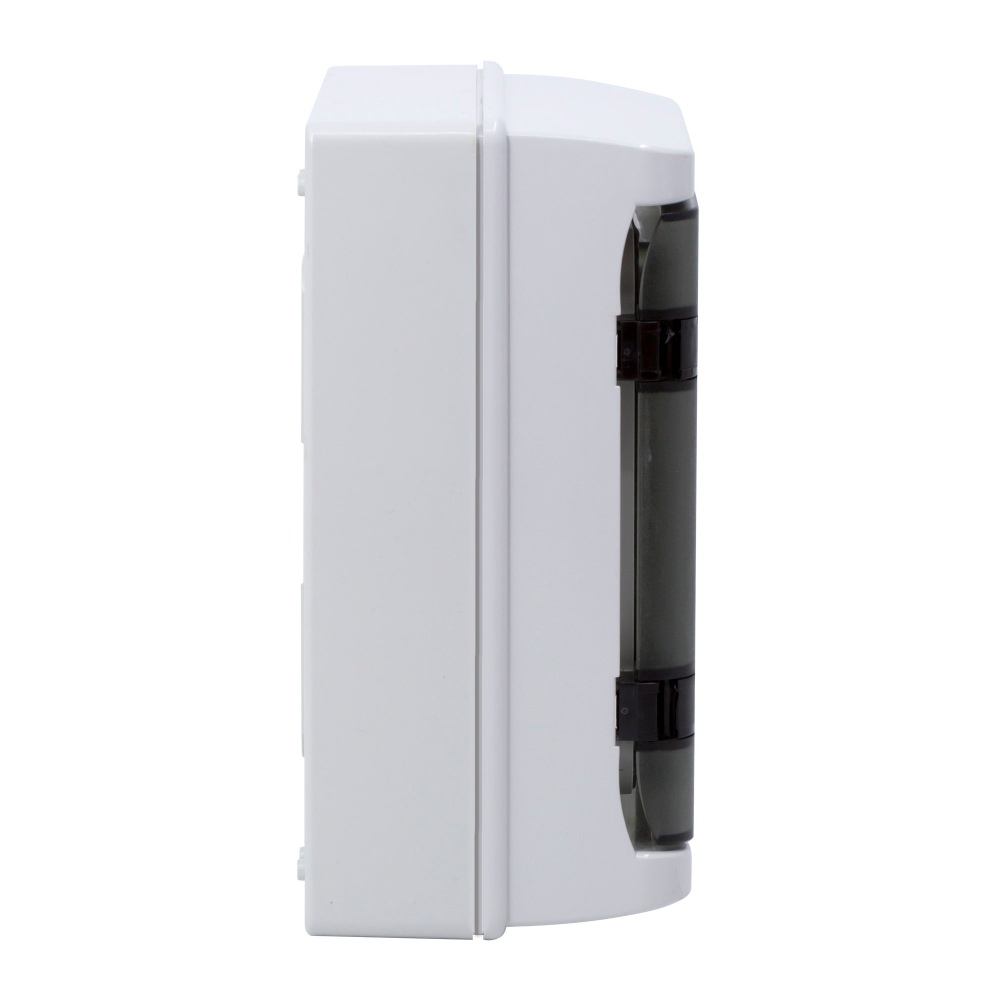 Щит распределительный настенный с дверцей 8 мод.,IP65, серый, с клеммным блоком 63А DKC