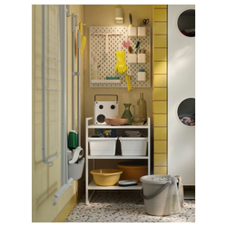 IKEA VAPPEBY  (ИКЕА ВАППЕБЙ)  -  Динамик Bluetooth, белый/ген 3, 20x20 см