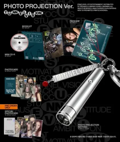 Альбом ITZY - TUNNEL VISION [Photo Projection ver.]