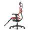 Кресло FALTO Ergohuman Ultra X9 GAMING с подножкой ( чёрный/ КРАСНЫЙ каркас /сетка Equator Red )