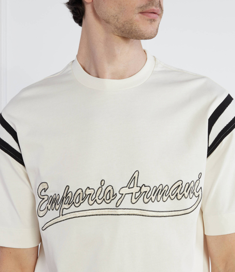 Футболка Emporio Armani - экрю(6R1TDP 1JWZZ)