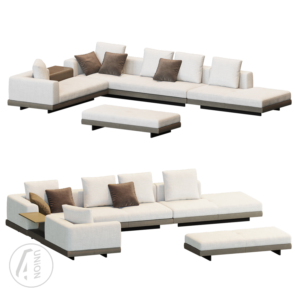 Connery sofa by Minotti Set 1