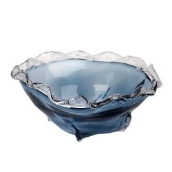 Ваза для фруктов "Iceberg", d=26см, (стекло) (индивидуальная упаковка)