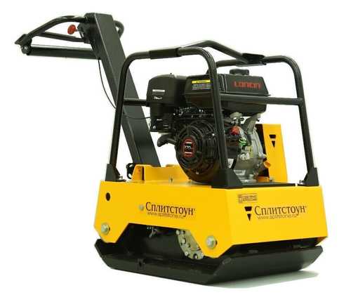 Виброплита бензиновая Сплитстоун VS-309 - 300 кг / 40 кН / Loncin G270F