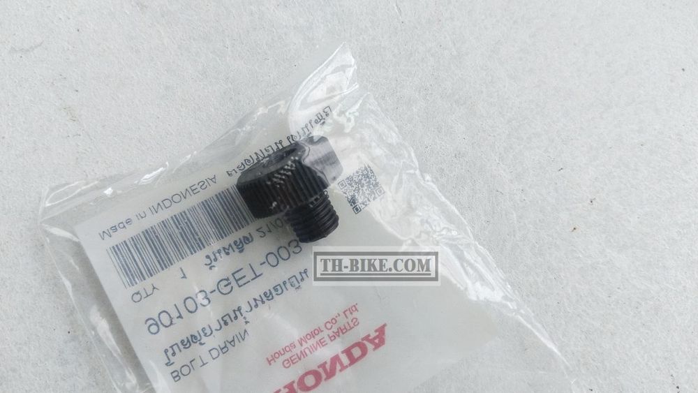 90103-GET-003. BOLT, DRAIN. HONDA