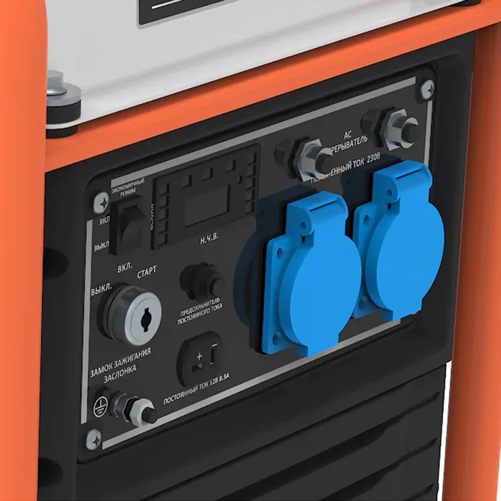 Zongshen BPB 4500 E генератор бензиновый инверторный 1T90DFB51
