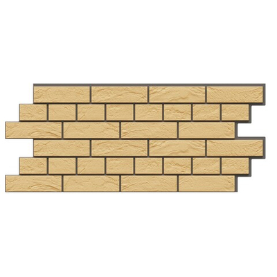 Термосайдинг "Венецианский 0,2" (Желтый) 925х438х20 (уп. 11 шт.)