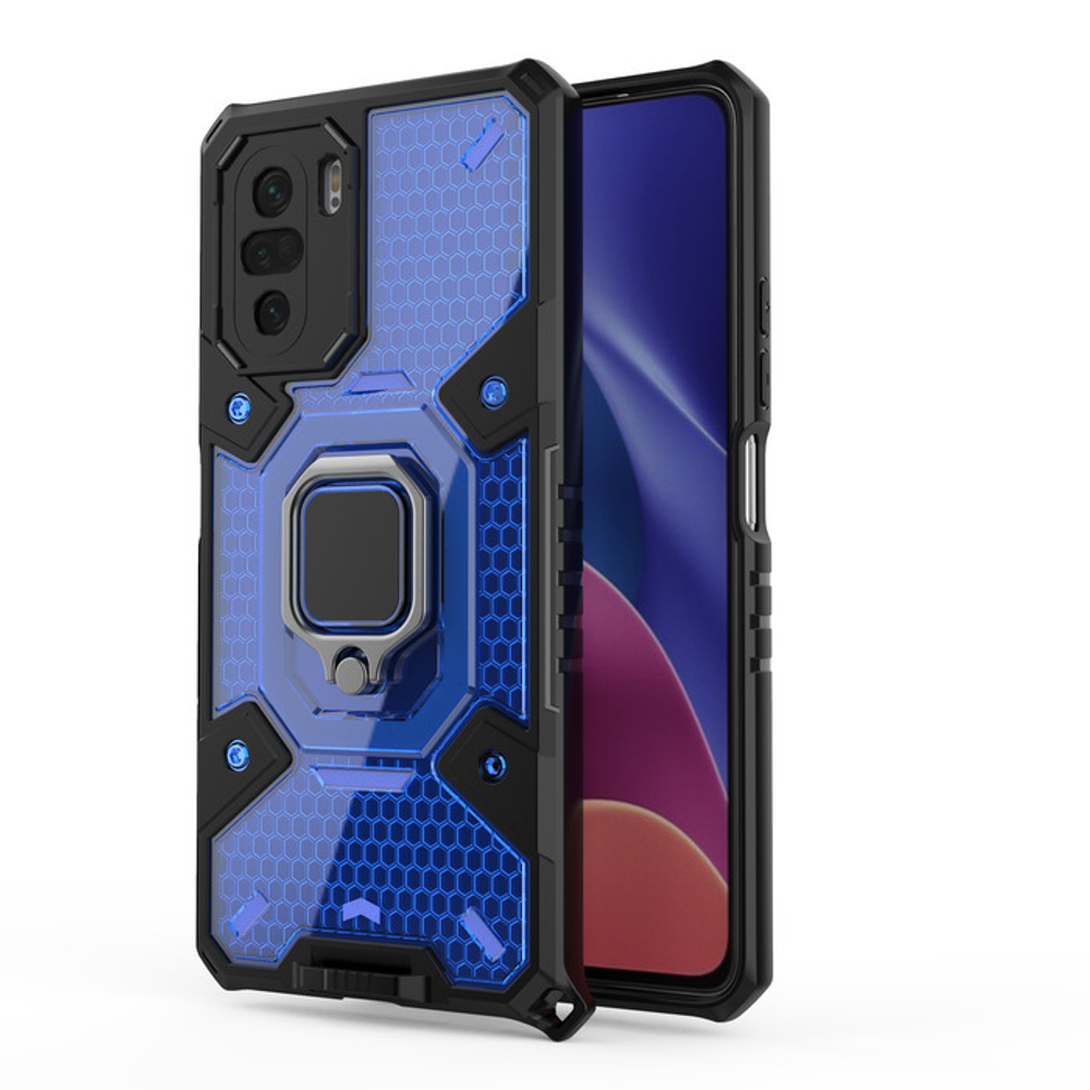 Противоударный чехол с Innovation Case c защитой камеры для Xiaomi Poco F3 / Redmi K40 (Pro) / Mi 11i