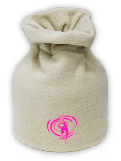 Шапка флисовая с отверстием для кички Николь