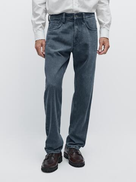 Massimo Dutti Джинсы свободного кроя, синий