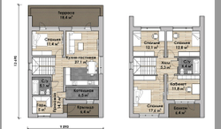 Проект Дома 146,5 кв. м К-97