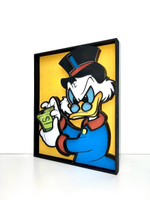Скрудж Макдак от SamCraft - сборные объемные картины из дерева своими руками, Disney ждет тебя! Покрась, собери и склей