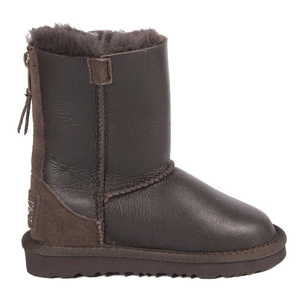 Угги Kids ZIP Metallic Chocolate