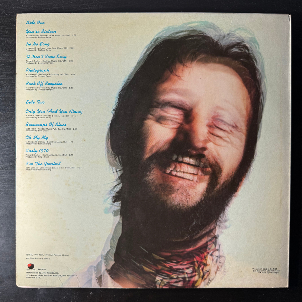 Виниловая пластинка Ringo Starr ‎– Blast From Your Past LP