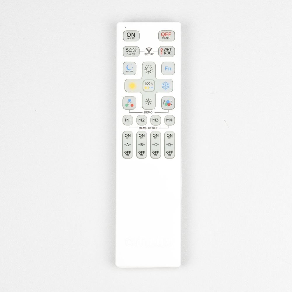 Citilux Адам Смарт CL228A161 RGB LED Умная люстра Матовый Хром