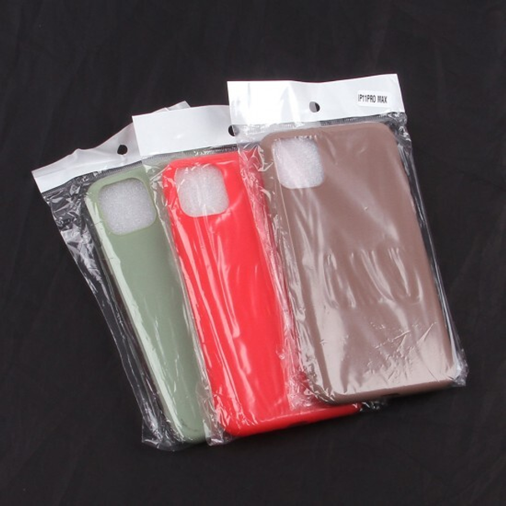 Чехол ТПУ для iPhone 11 Pro Max, 011010 Сиреневый