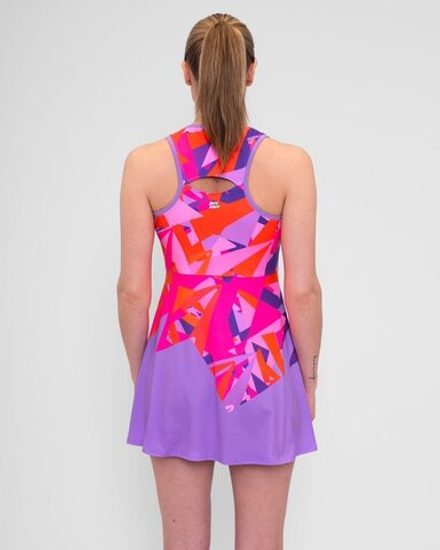 ОДЕЖДА ДЛЯ ТЕННИСА Женская, Платье BIDI BADU SPIKE DRESS .