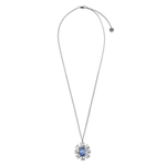 Колье Dyrberg Kern CLAUDIA SS LIGHT BLUE / CRYSTAL 420045 S/BL