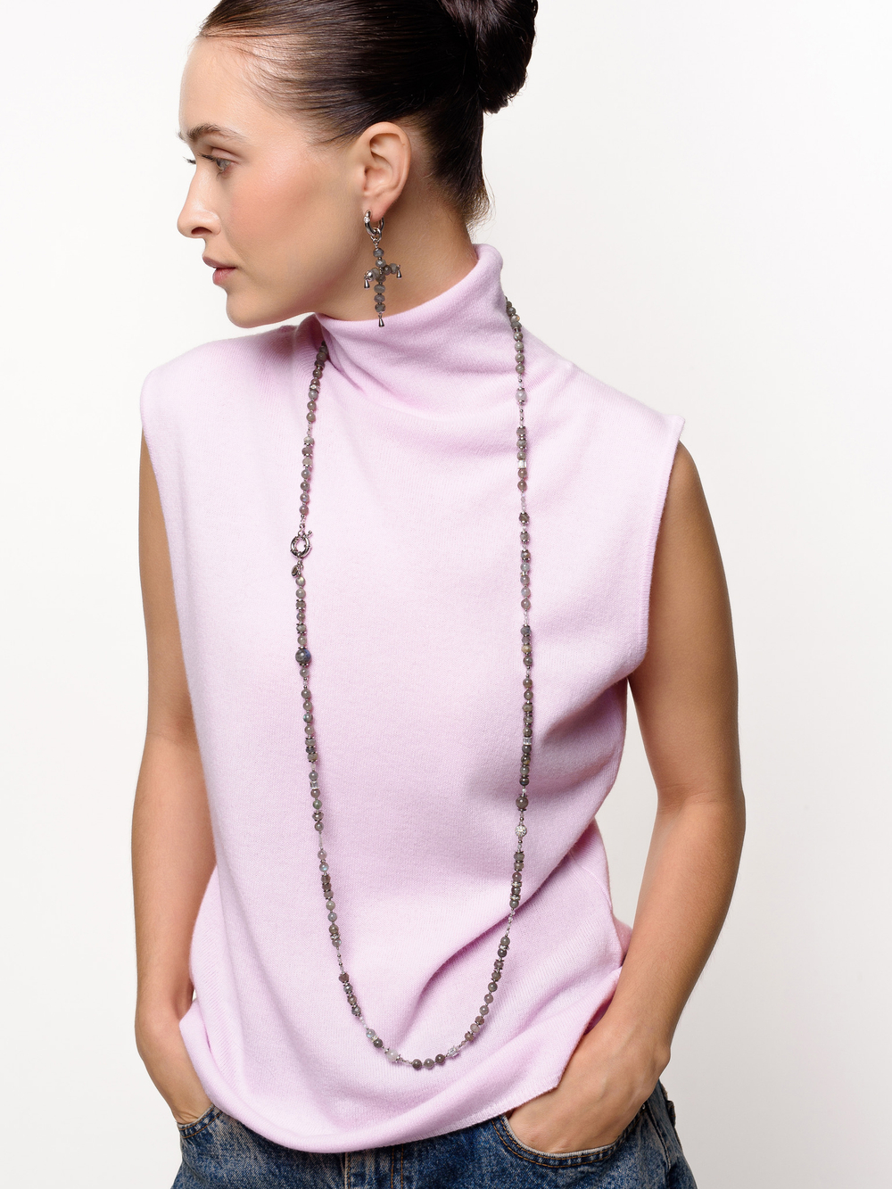 Колье "Sharm Labrador" Silver