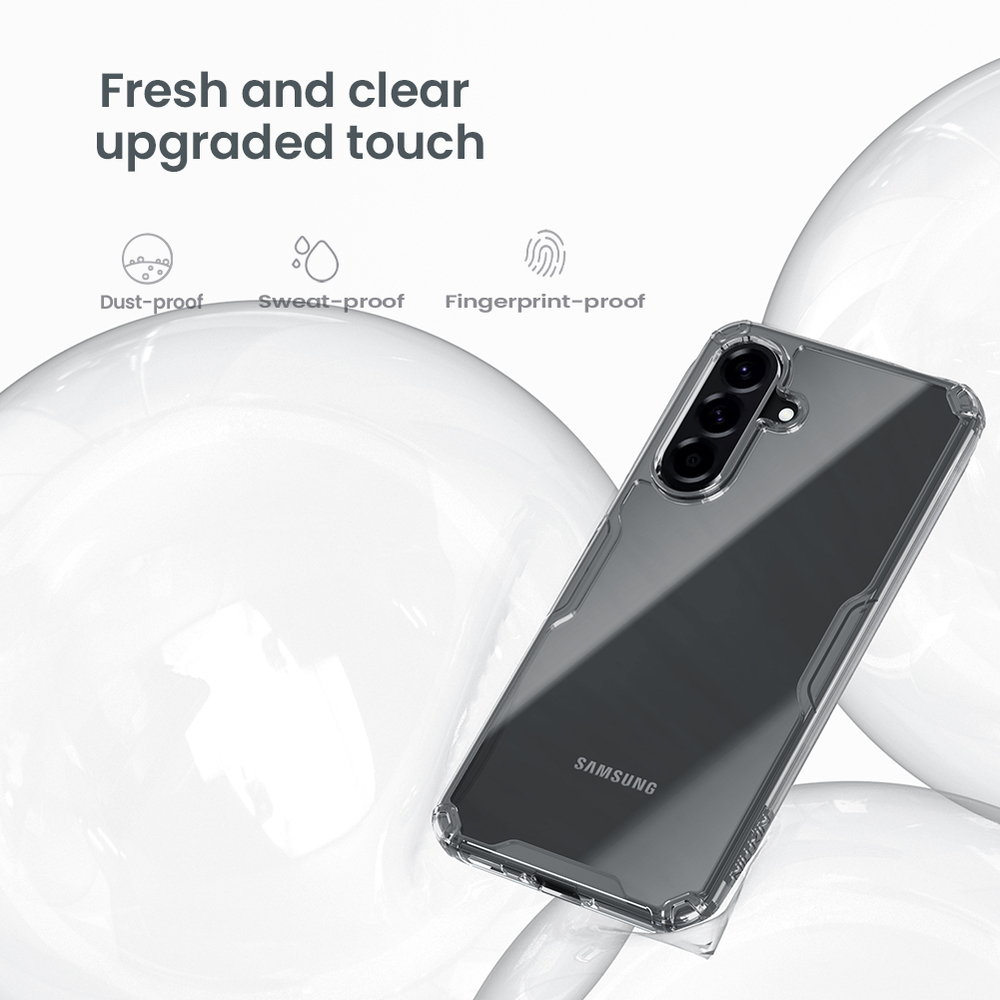 Прозрачный усиленный чехол от Nillkin для Samsung Galaxy A56 5G, серия Nature TPU Pro Case