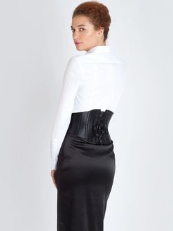 Шелковый аксессуарный корсет