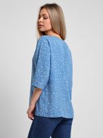 Блузка Долина-3 Виотекс ИНДИГО